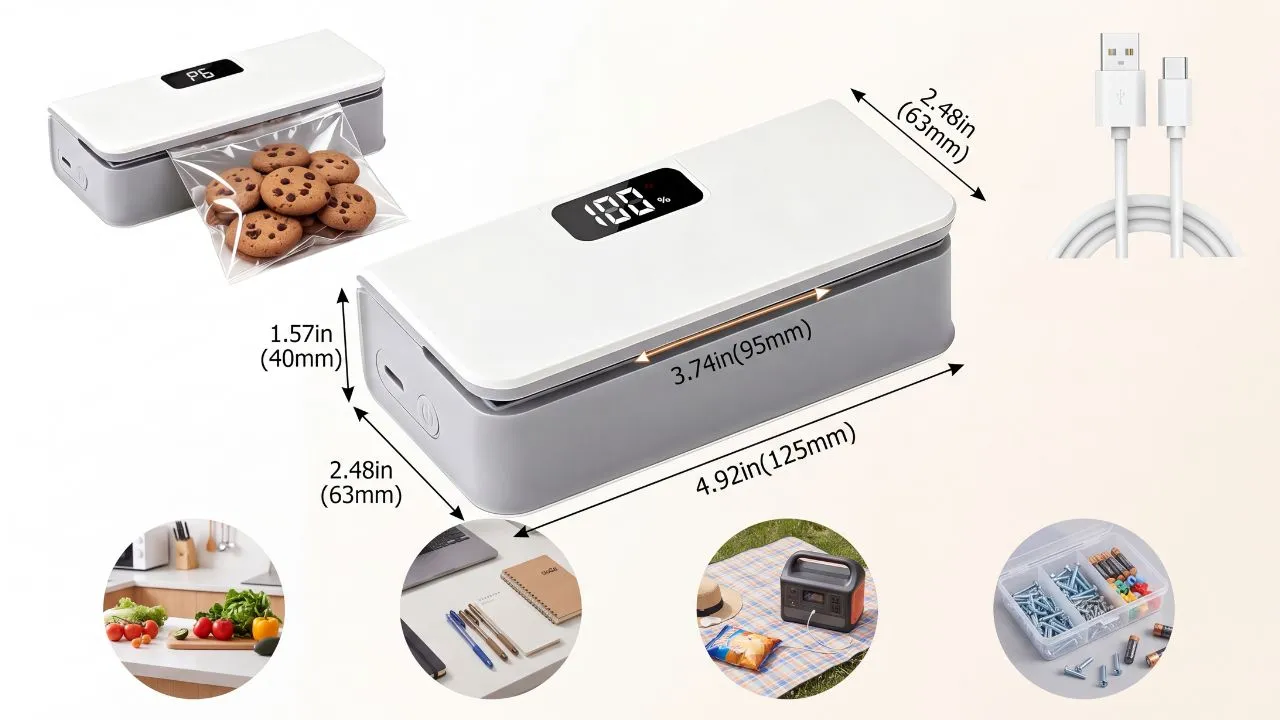 Ruydiwale Mini Bag Sealer Review: Is This Rechargeable Food Sealer Worth It?