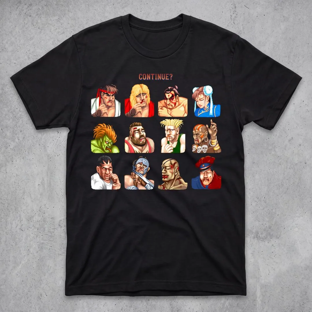 Absurd Ink Street Fighter 2 Defeat T-Shirt