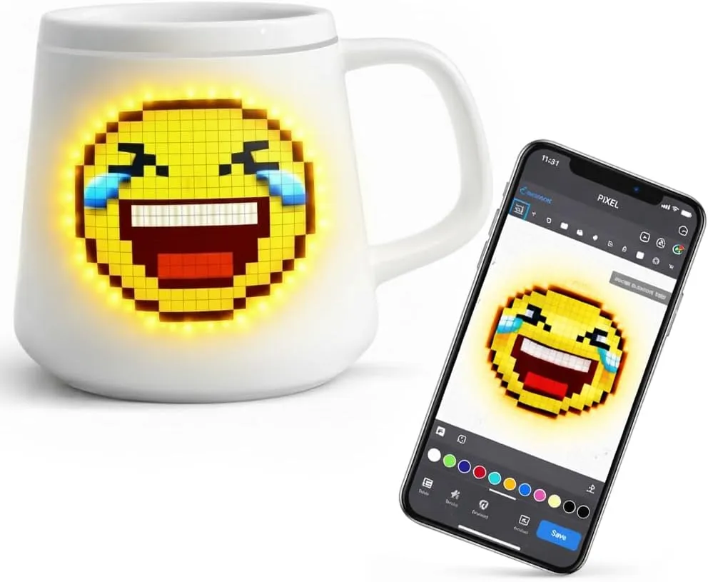PixelMug P1 Coffee Smart Mug