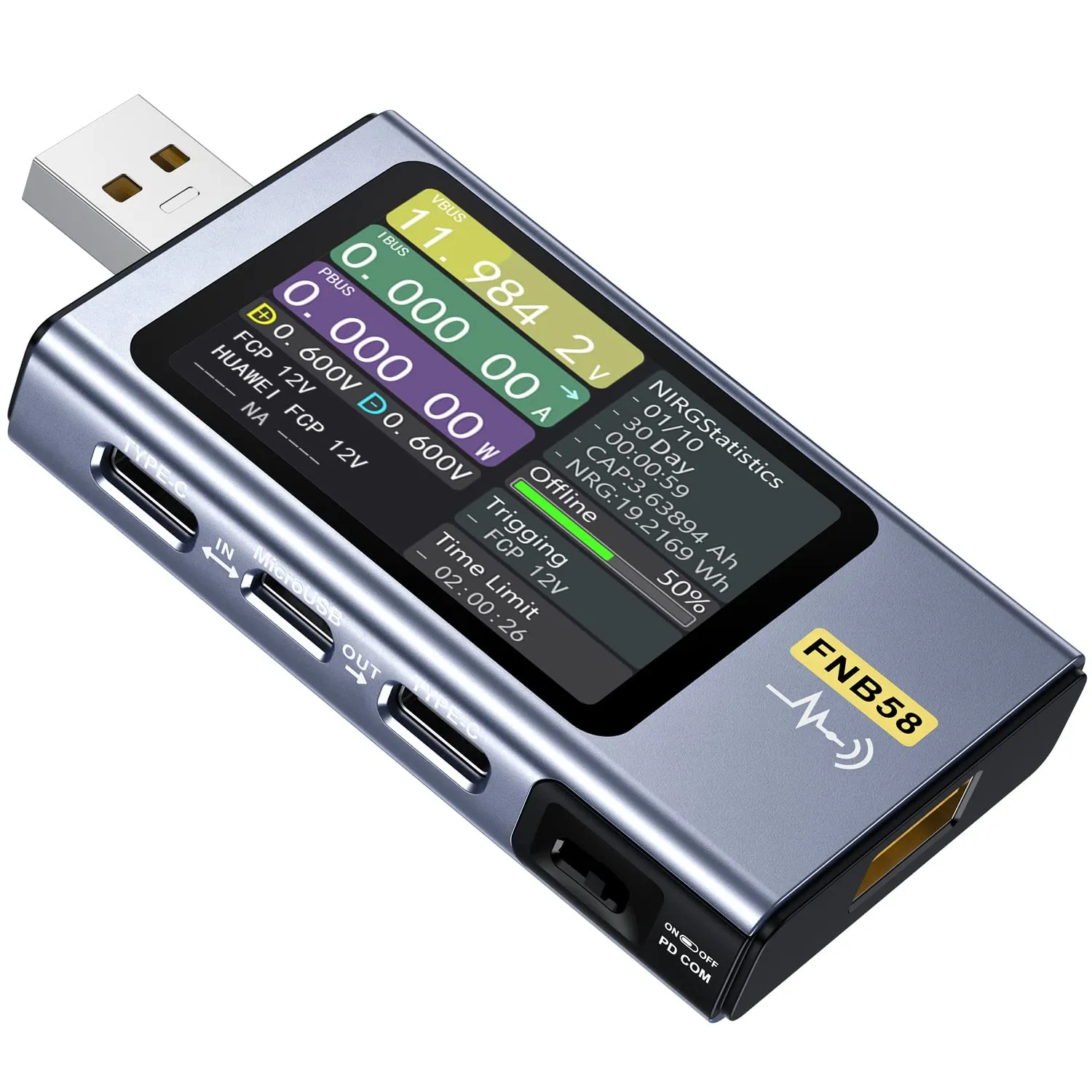 FNIRSI FNB58 USB Tester